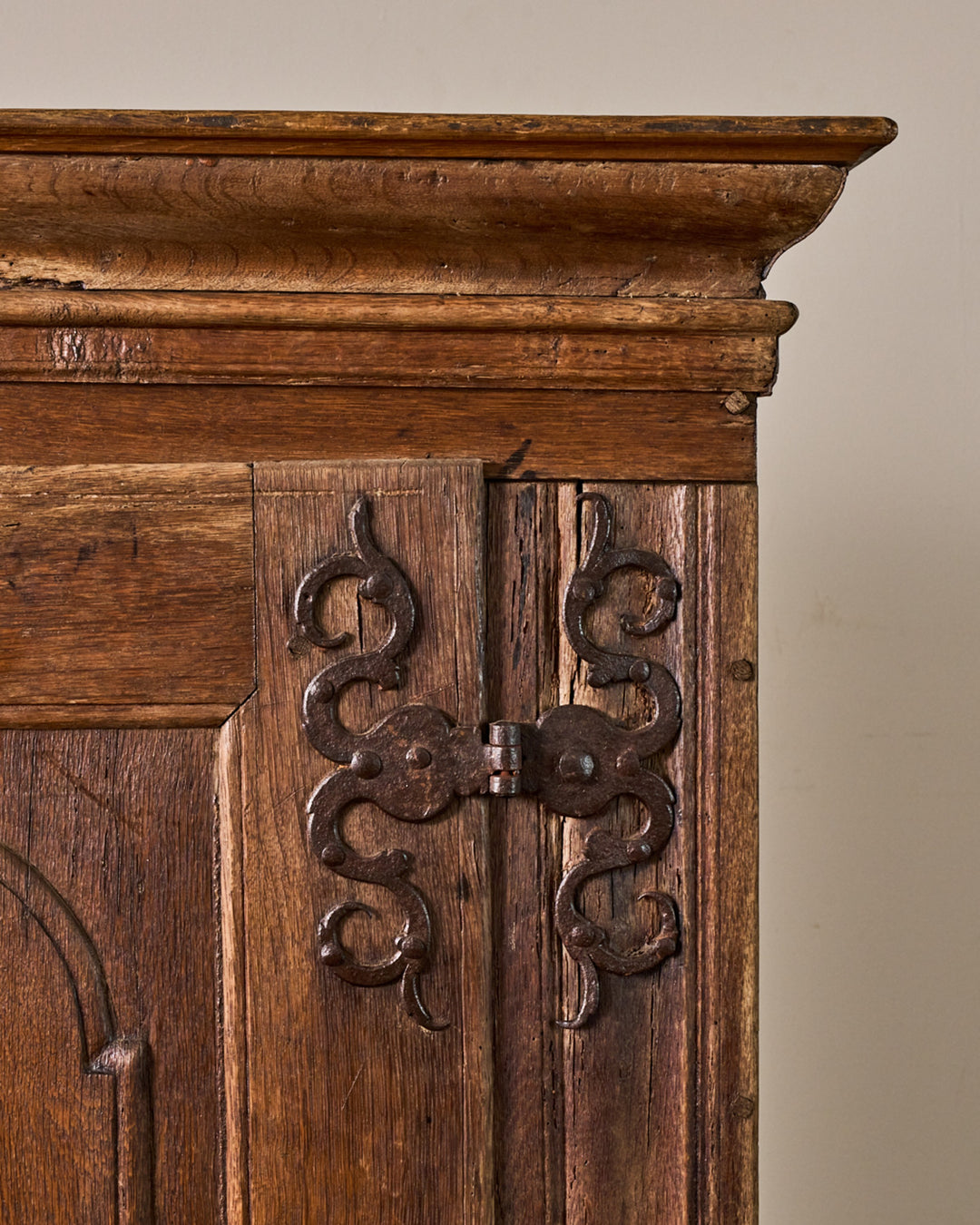 18th c. Carved Cupboard