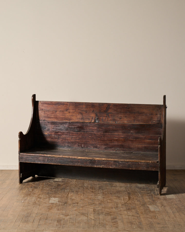 Rare 19th c. Spanish Bench