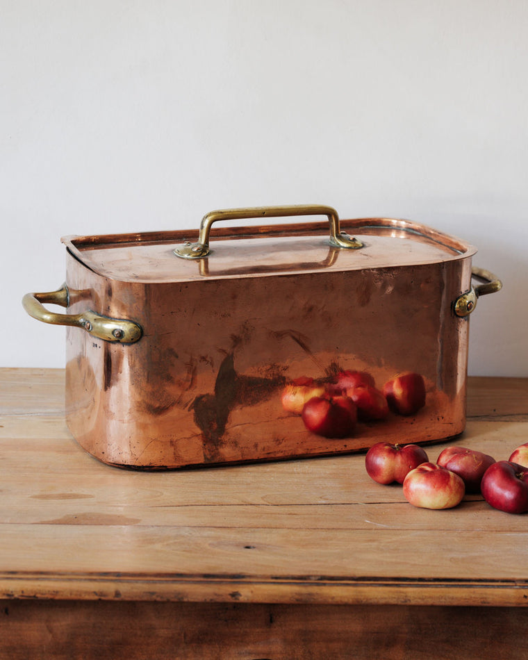 Antique Copper Pot - Large