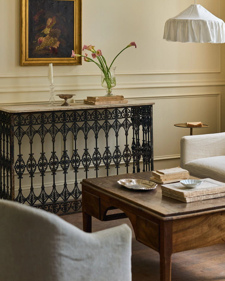 19th c. Marble Console Table