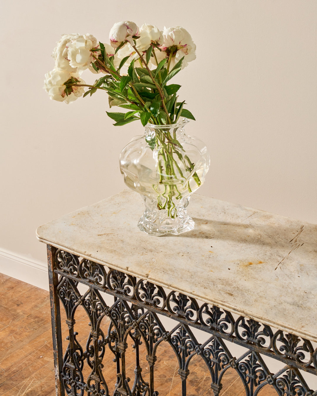 19th c. Marble Console Table