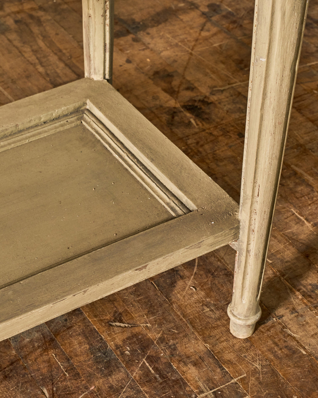 Painted Vintage Kitchen Shelf