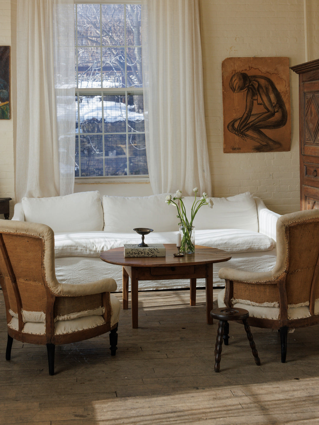 Round Farm Coffee Table