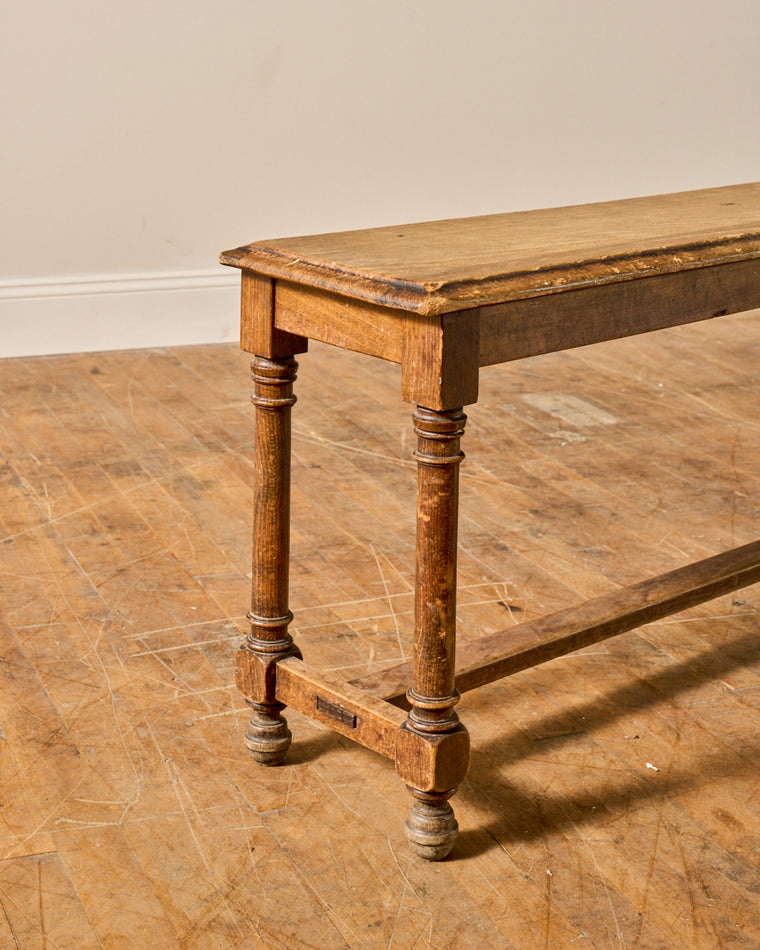 Antique Monastery Bench