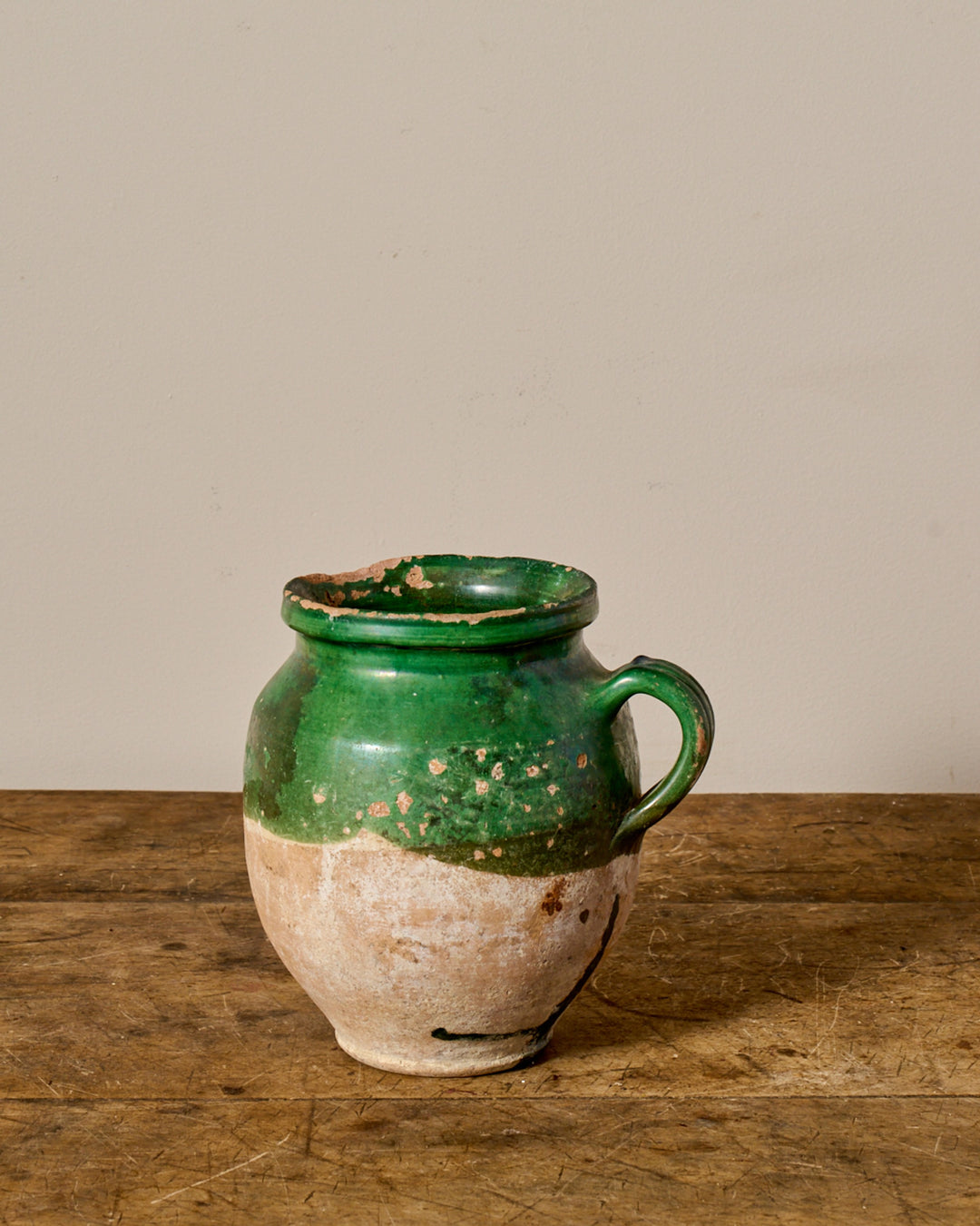 Rare Green Confit Pot