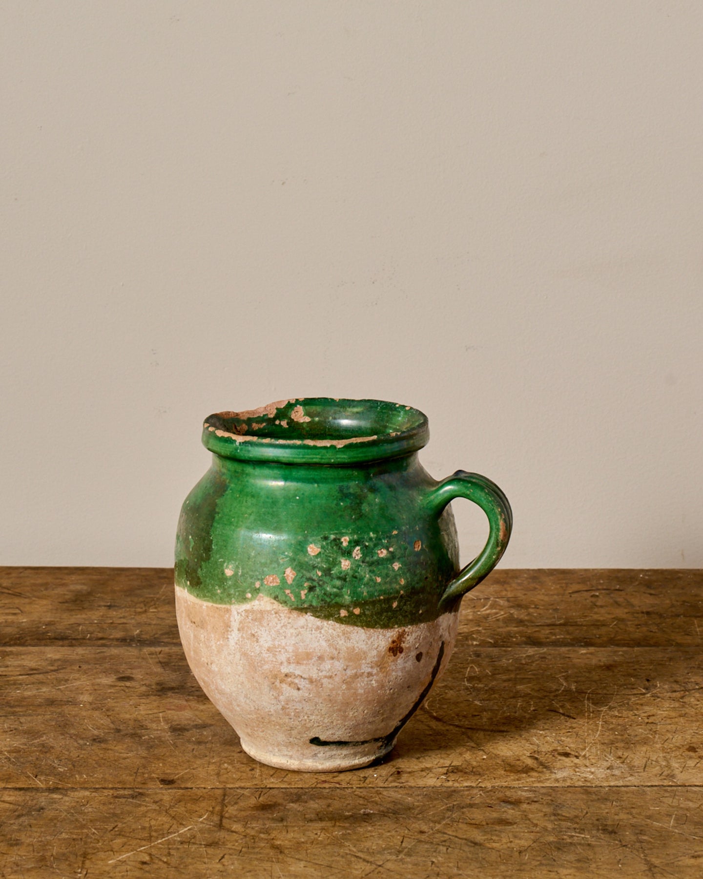 Rare Green Confit Pot