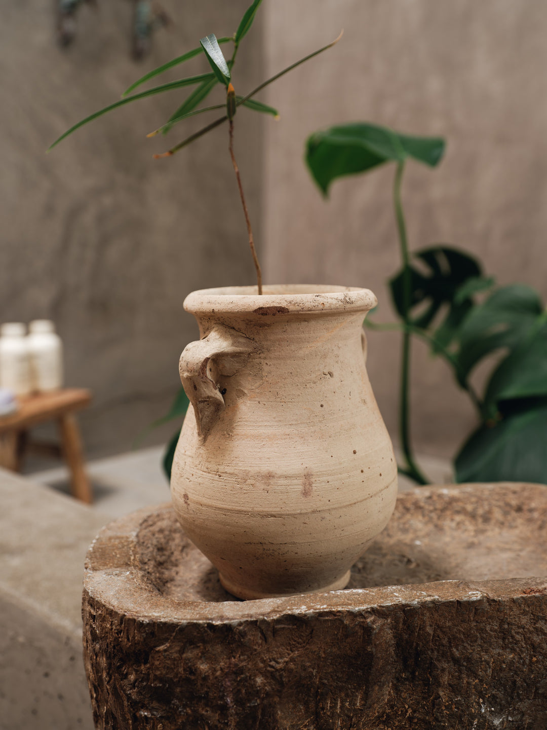 Mini Egyptian Pot - Handles
