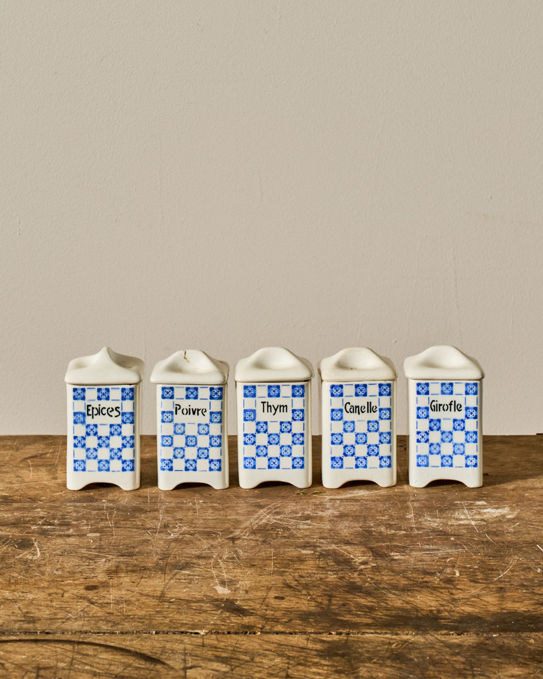 Small French Canister - Set of 5