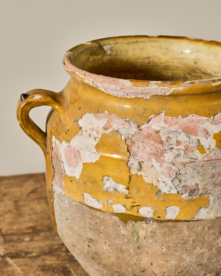 Yellow Confit Pot - II