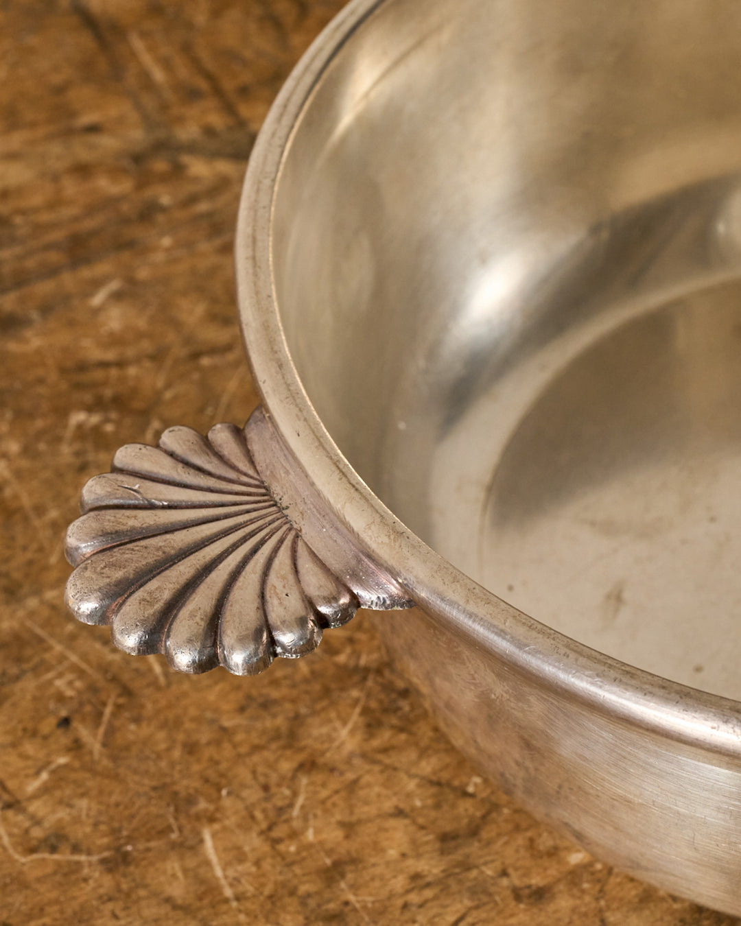 Silver Shell Dish