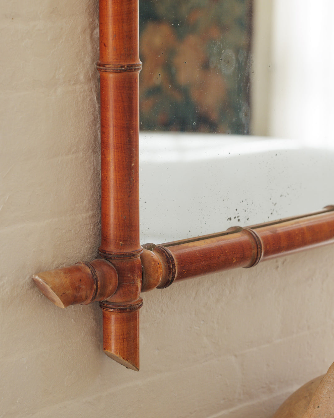 Faux Bamboo Mirror - Extra Large