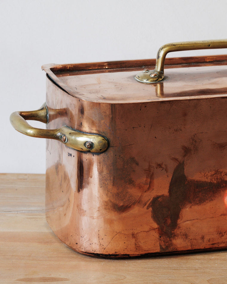 Antique Copper Pot - Large