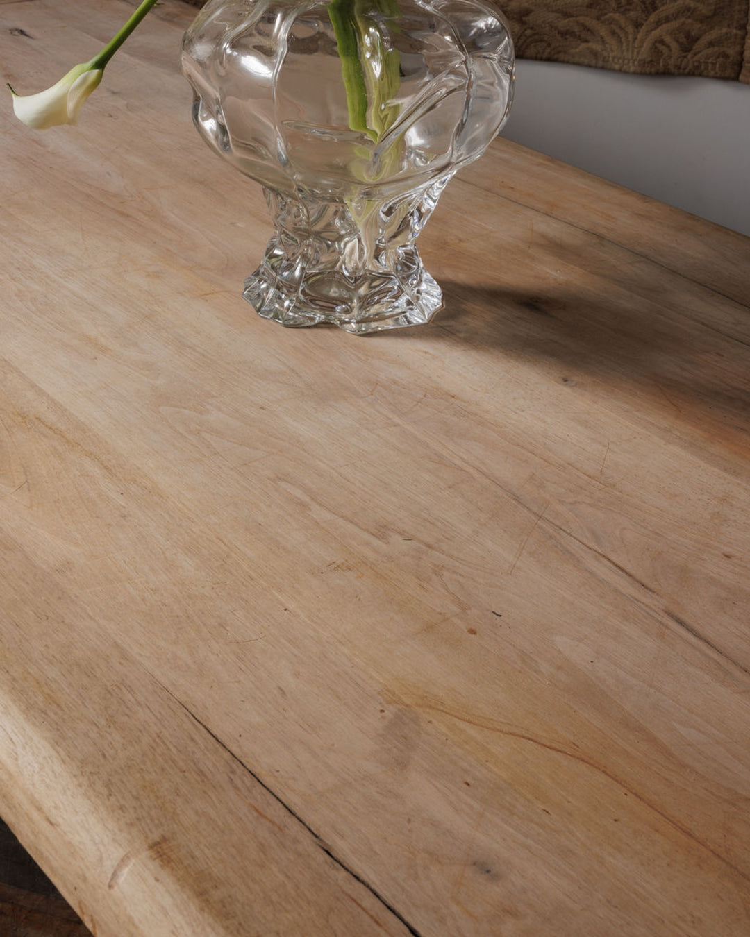 19th c. Oak Barley Dining Table