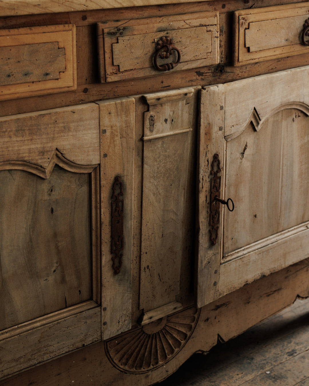 19th c. French Oak Buffet