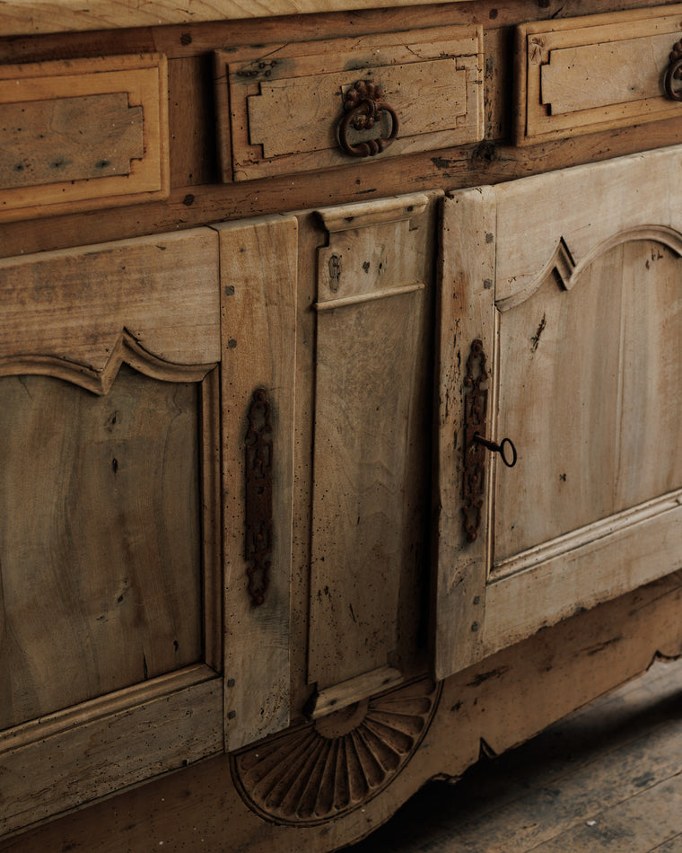 19th c. French Oak Buffet