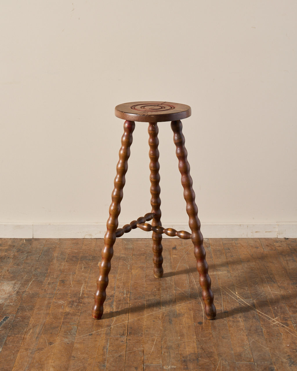 Tall French Bobbin Stool