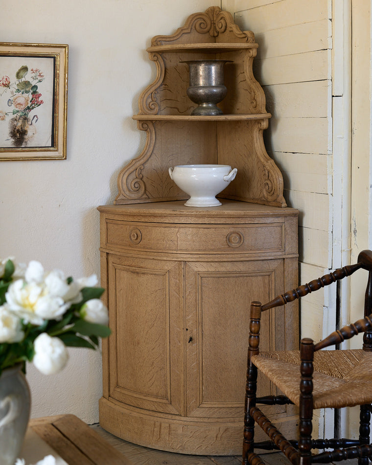 Normandy Corner Cupboard