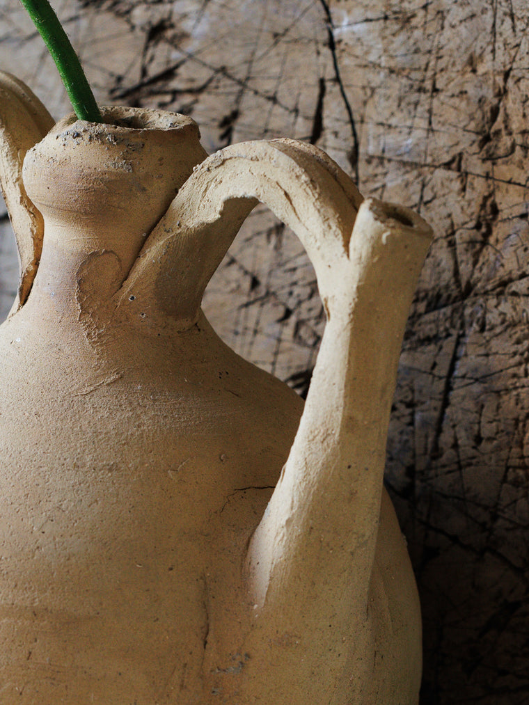 French Terracotta Water Jug