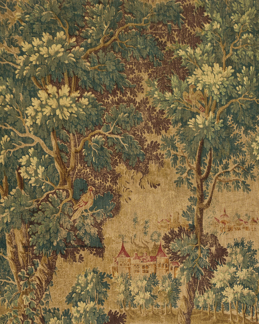 19th c Tapestry - Forêt de Lyons