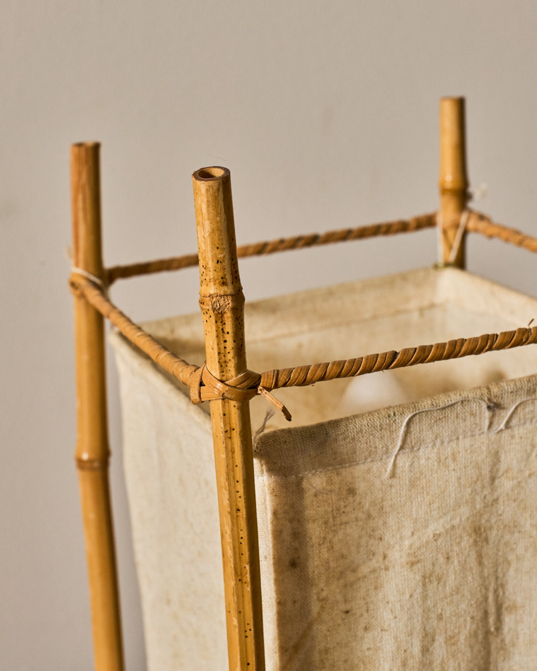 French Bamboo Lamp