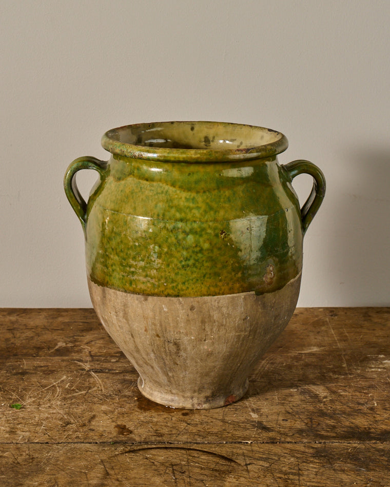 Rare Green Confit Pot