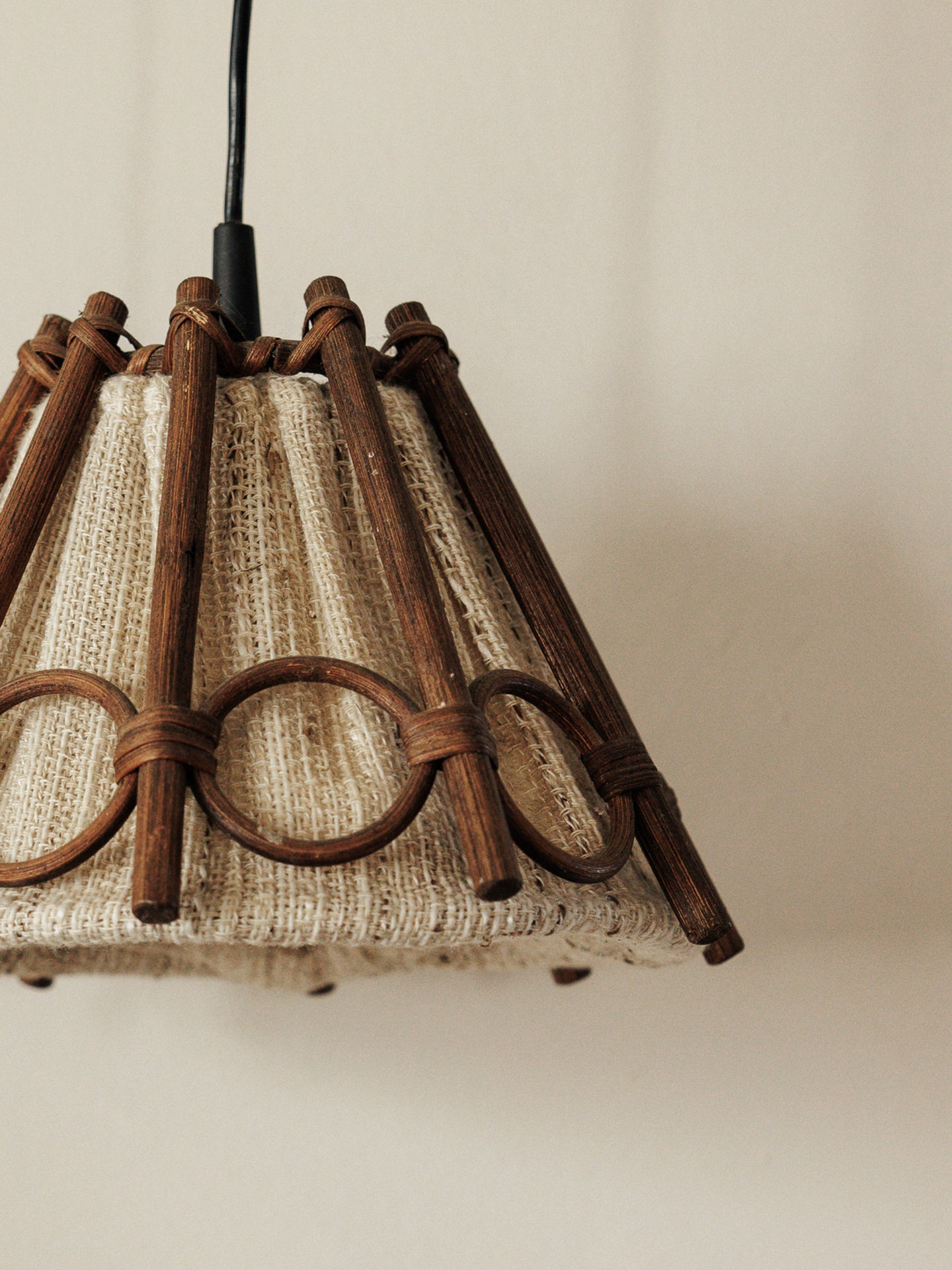 Small Bamboo Lampshade