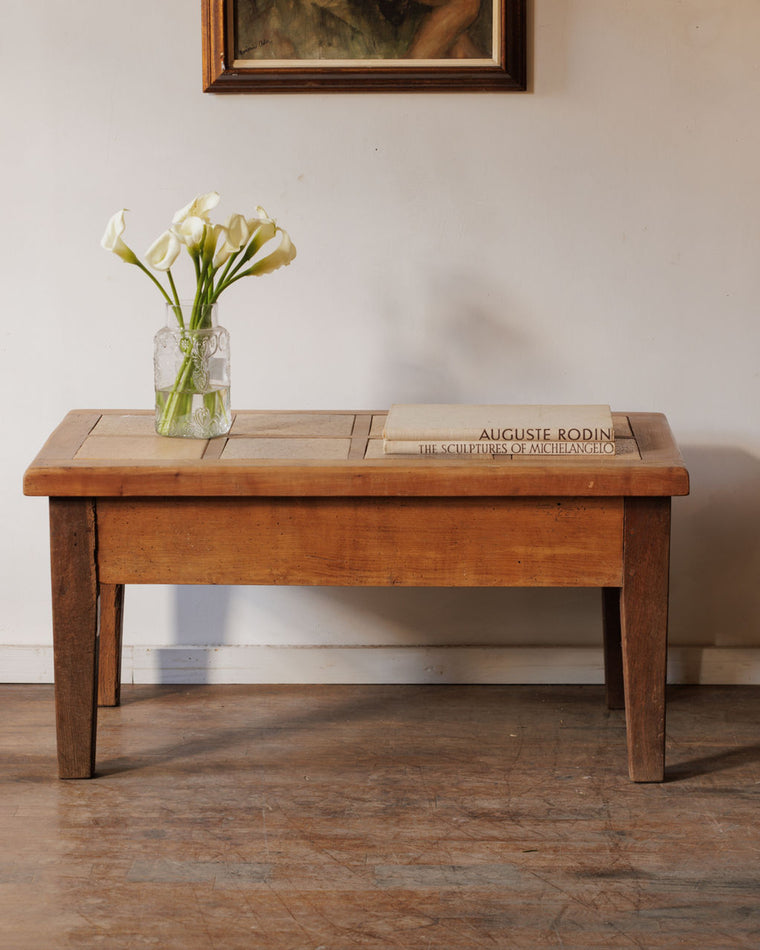 Vintage Tiled Coffee Table