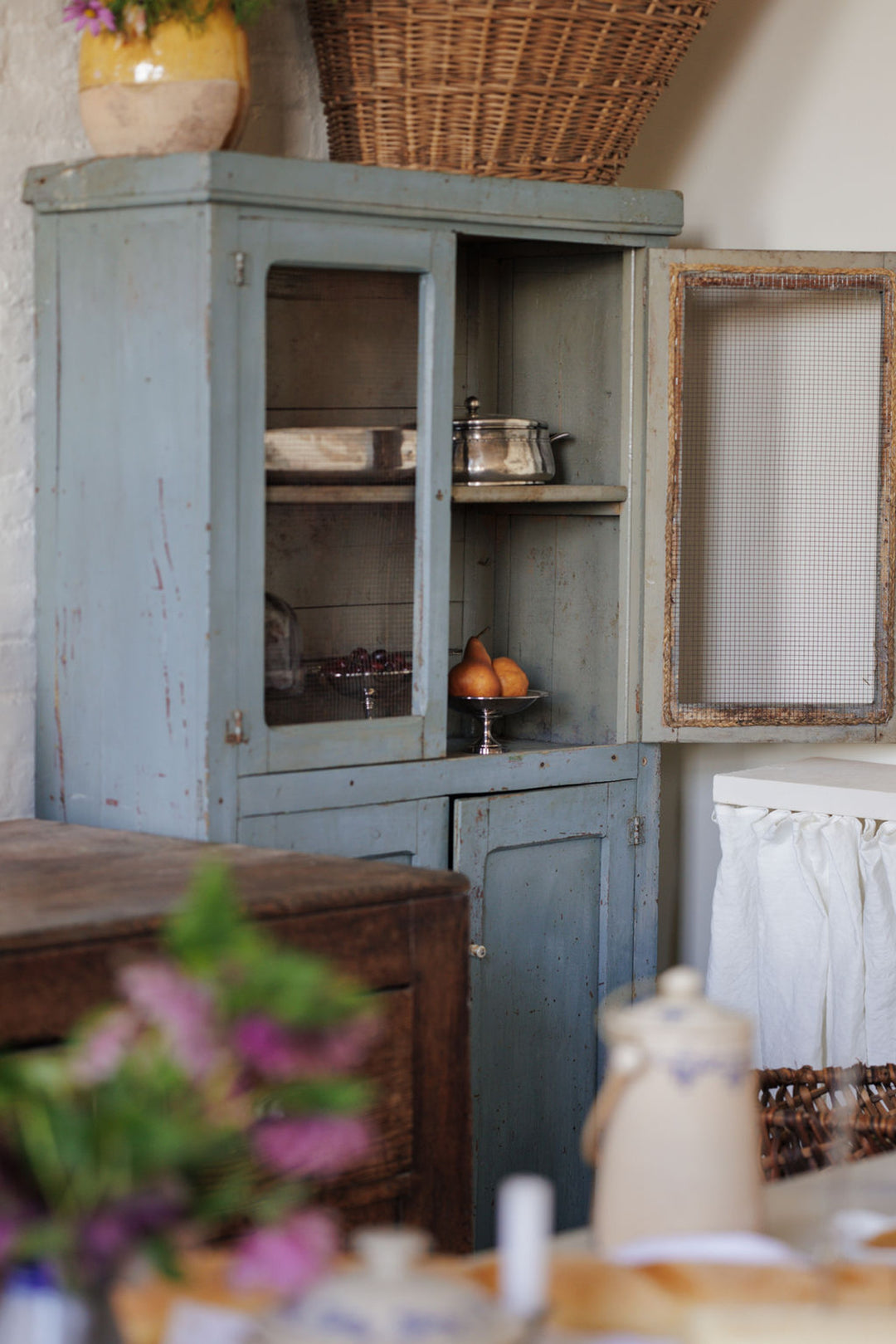 Spanish Painted Cupboard