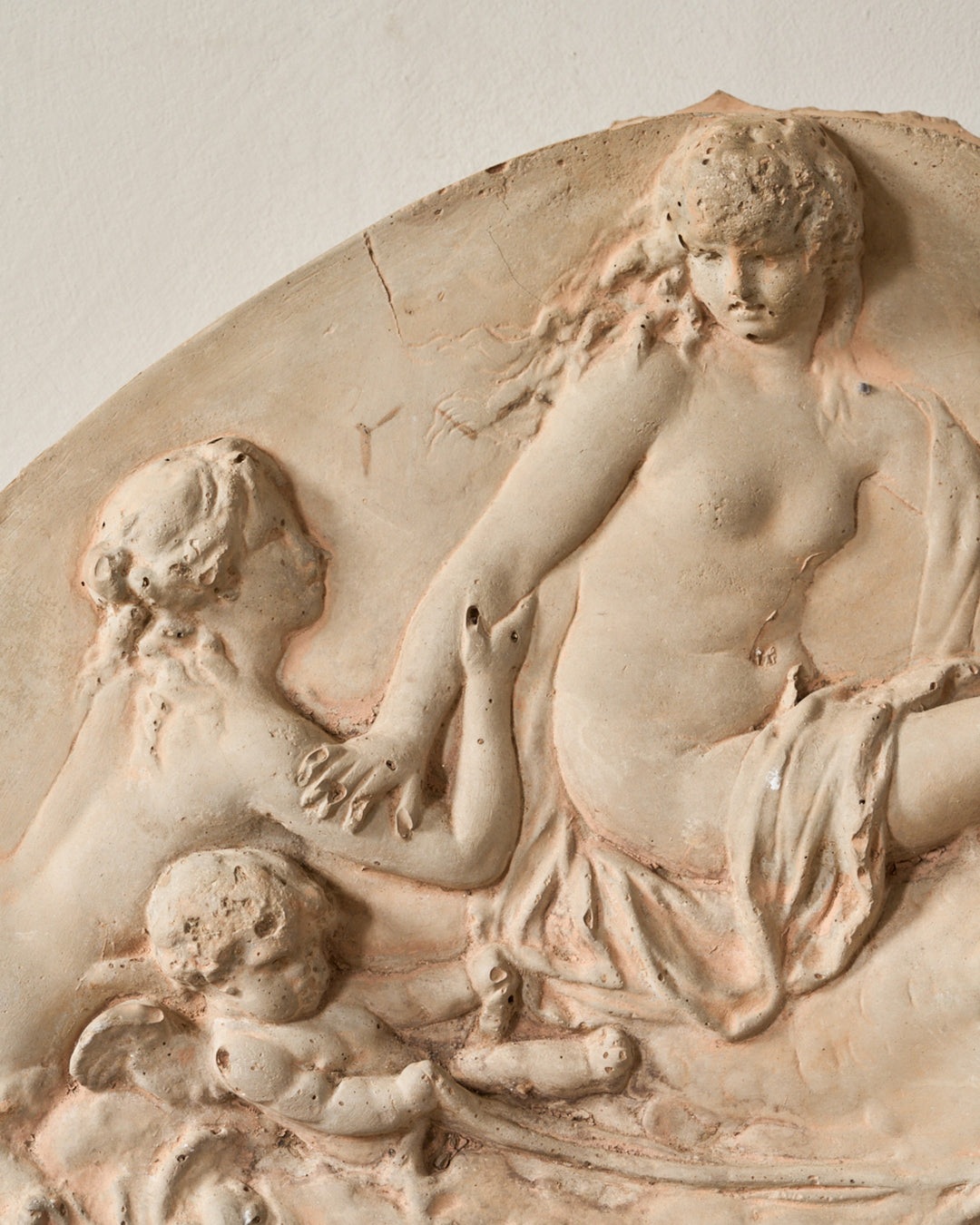 Plaster Bas Relief