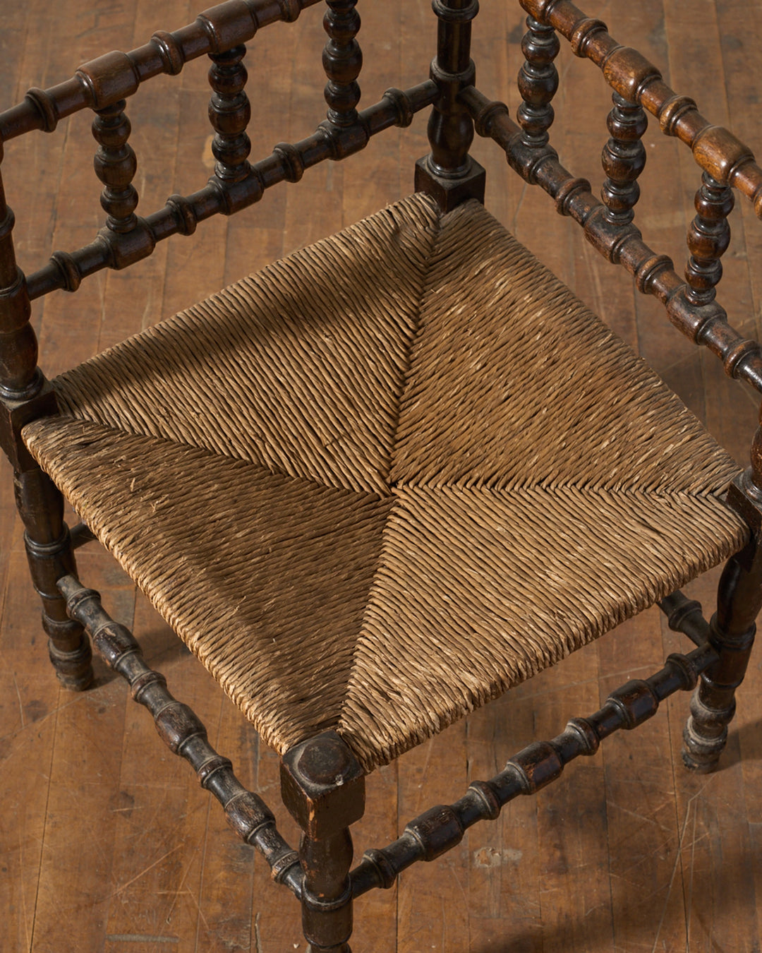 Dutch Bobbin Corner Chair - I