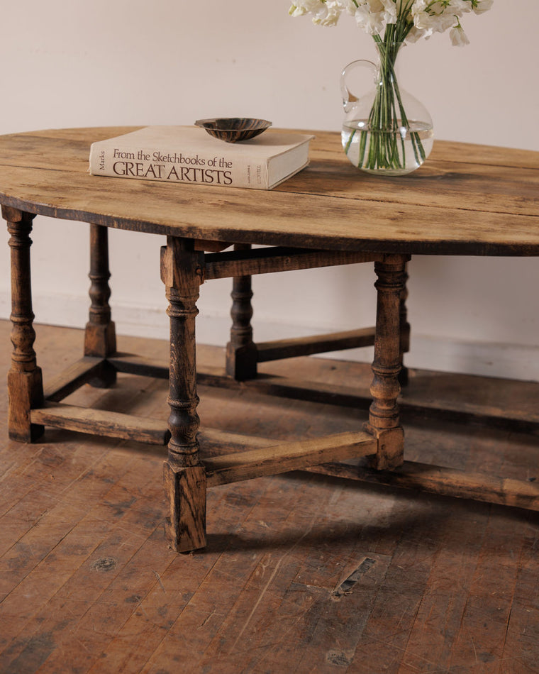 19th c. Gateleg Coffee Table