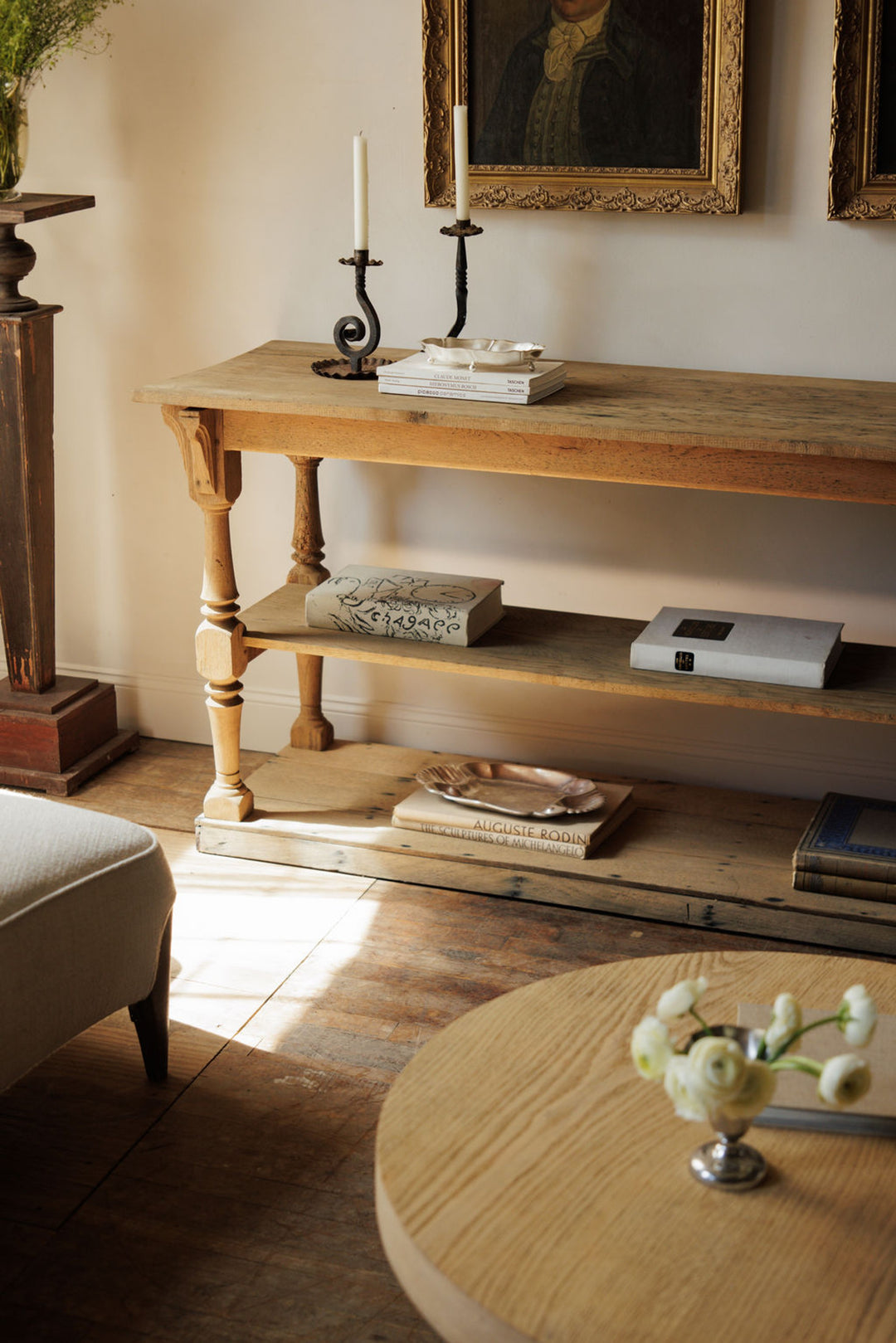Oak Drapers Table