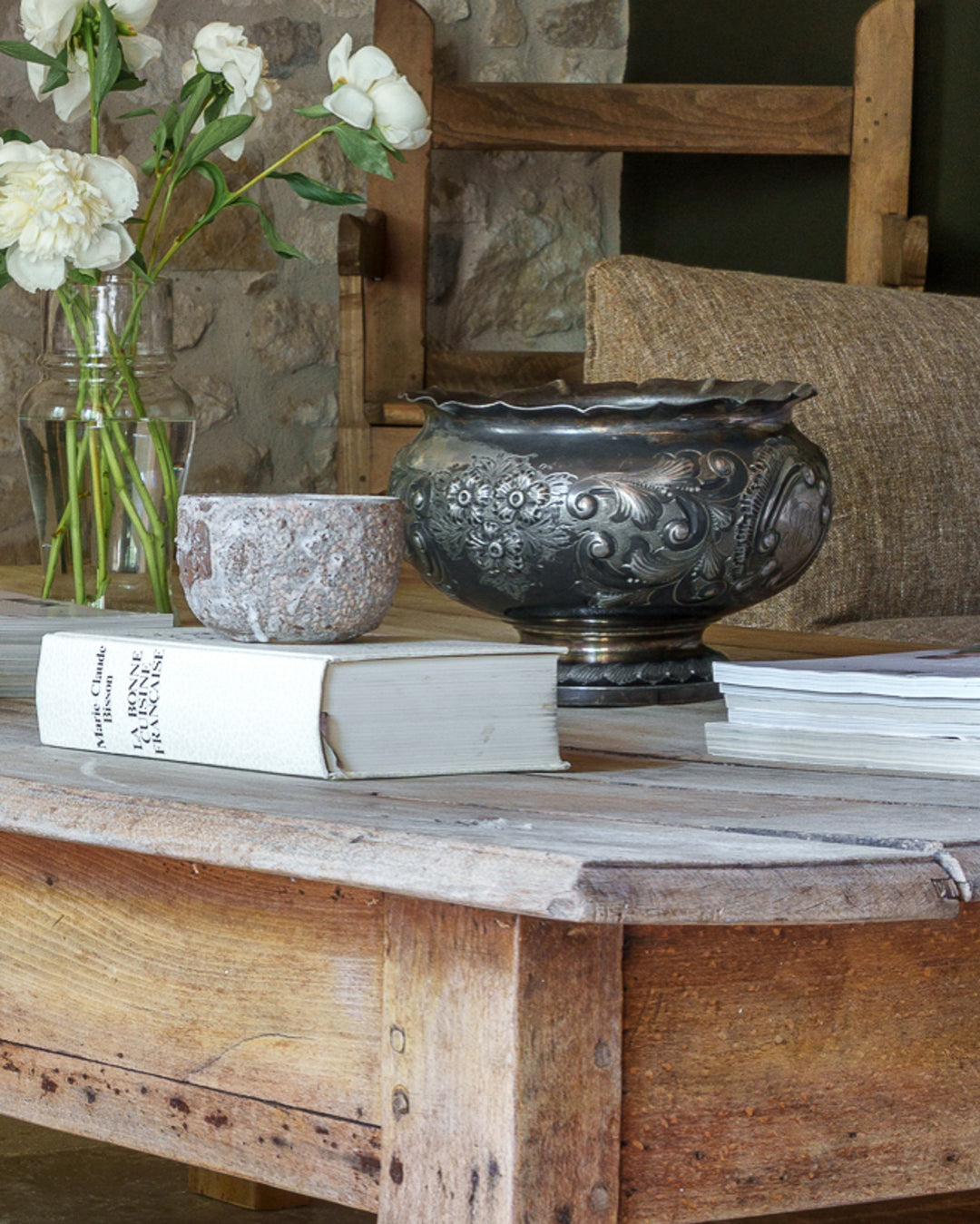 Large Silver Pot