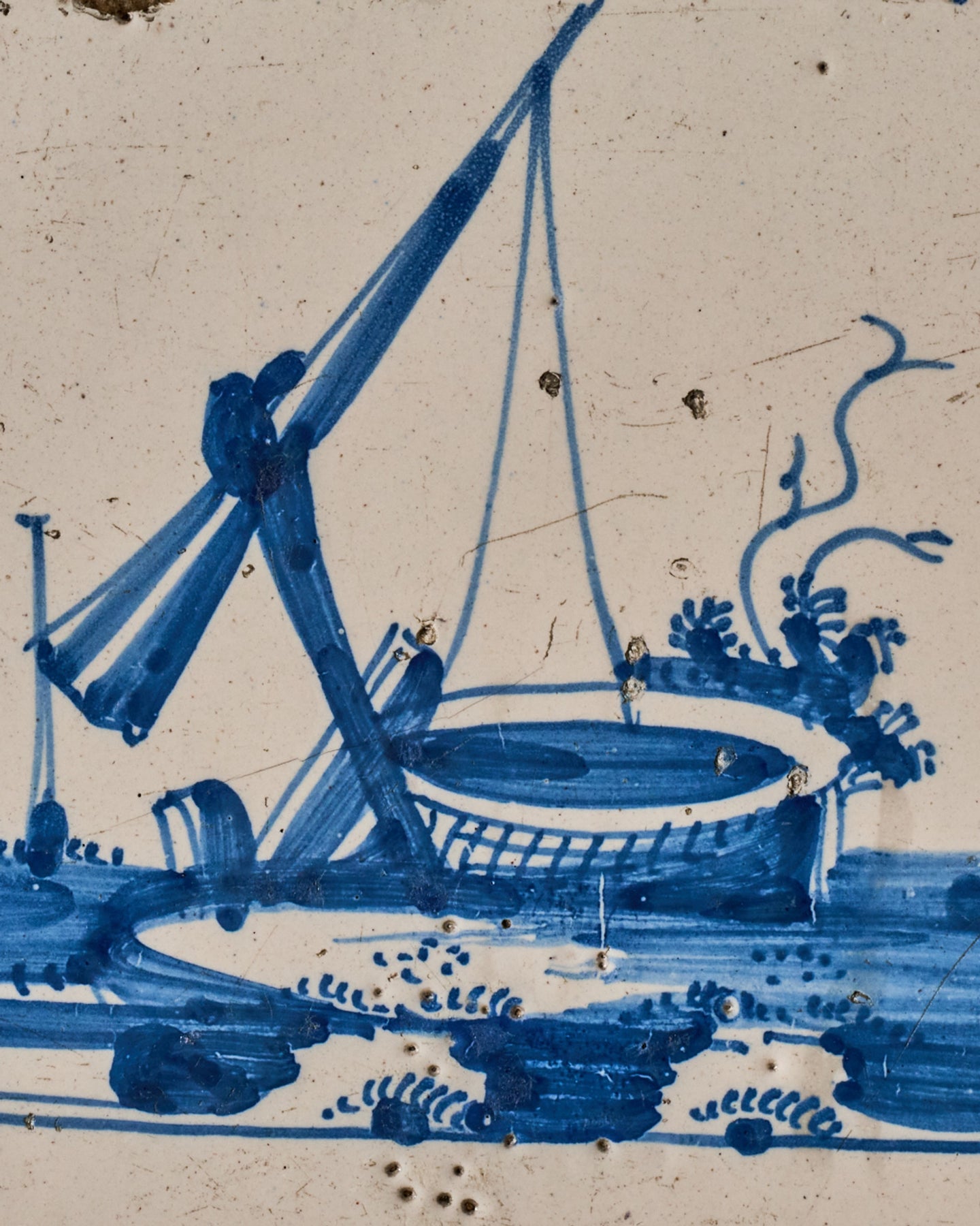18th c. Delft Tile - I