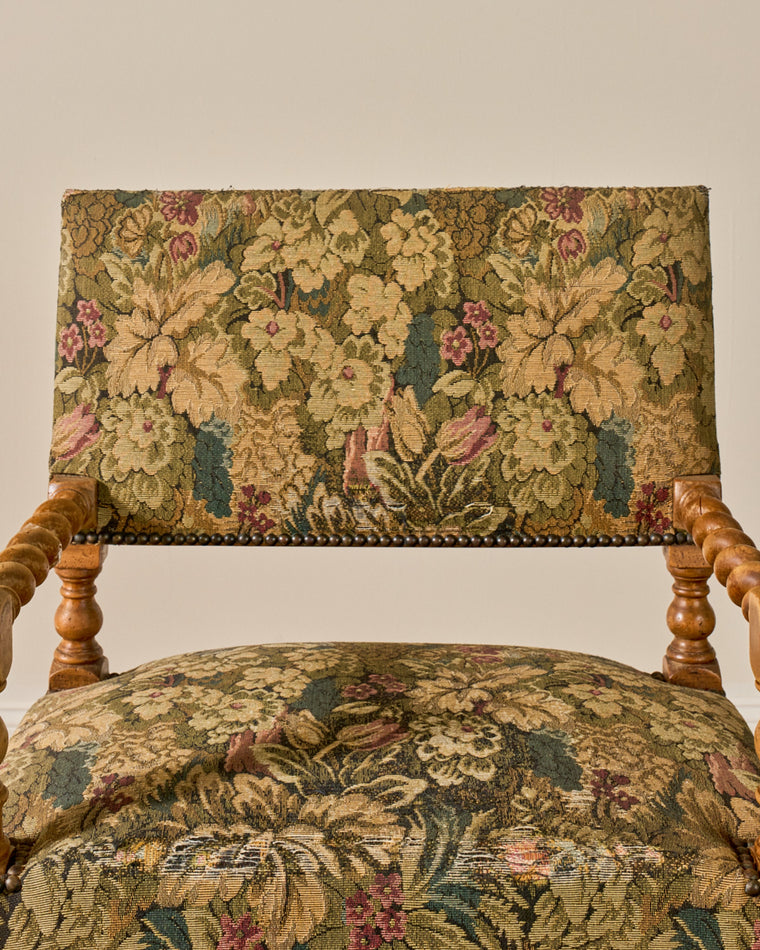 19th c. Tapestry Armchair