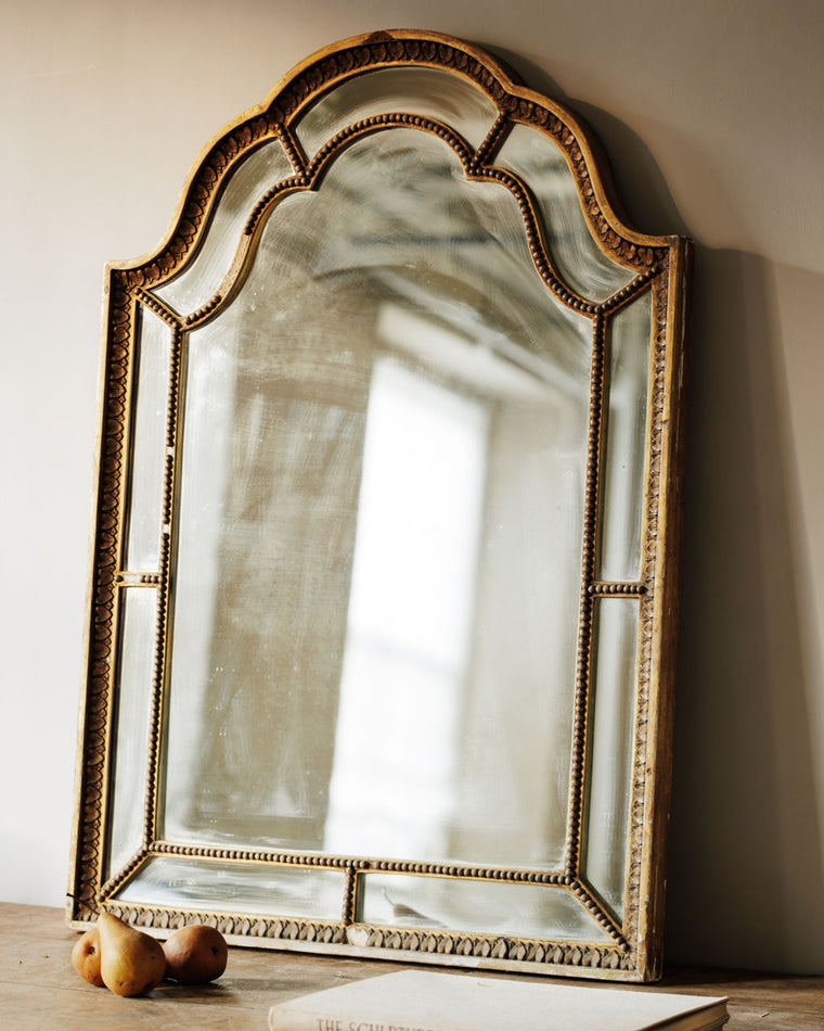19th c. Large Gilt Mirror