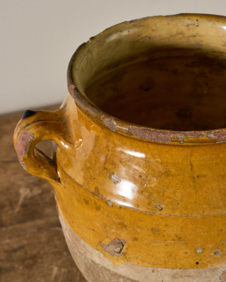 Yellow Confit Pot - III