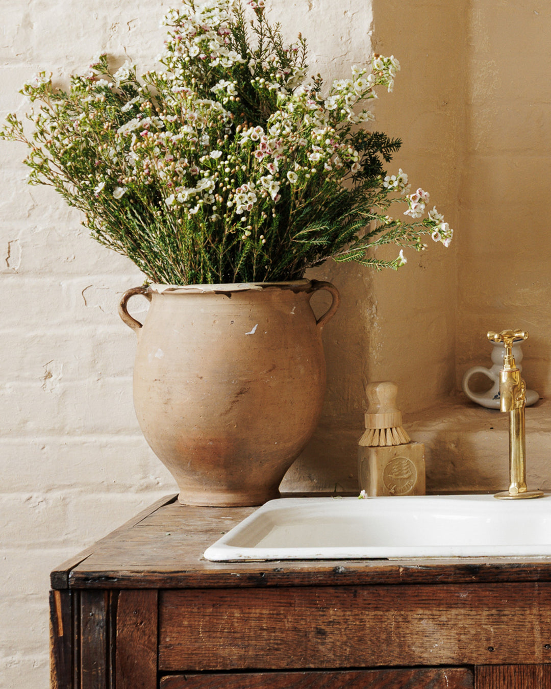 Yellow Terracotta Confit Pot