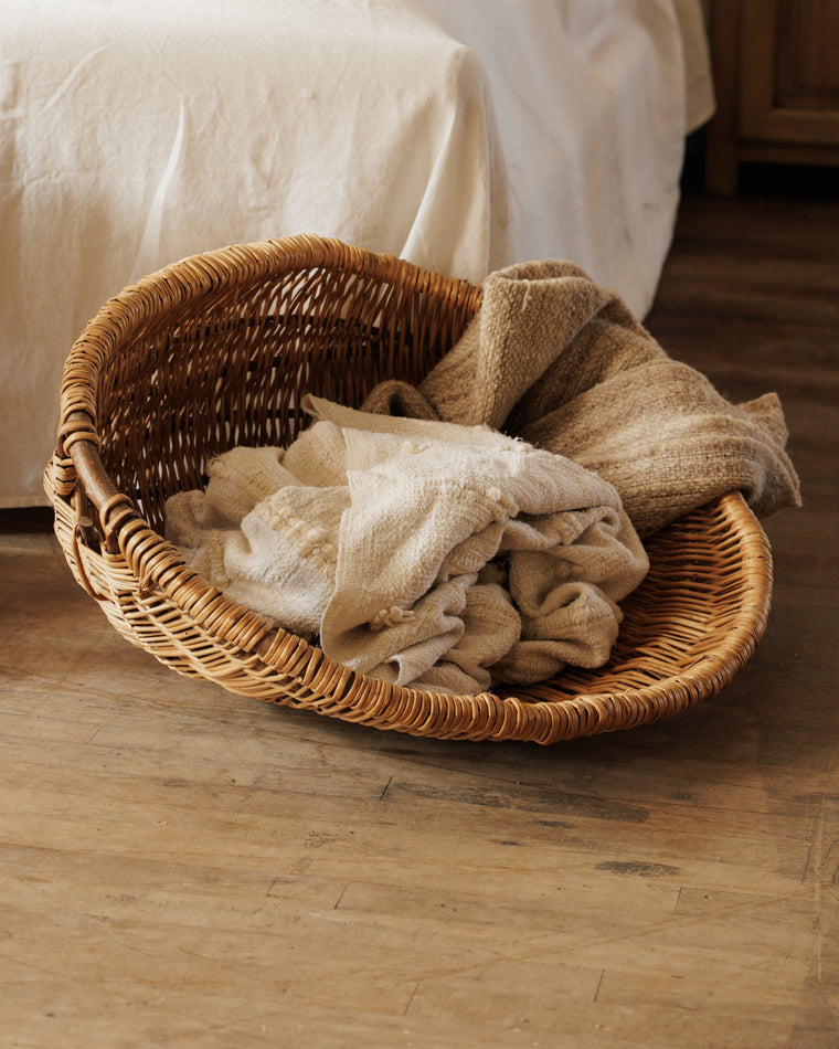 Large Blanket Basket