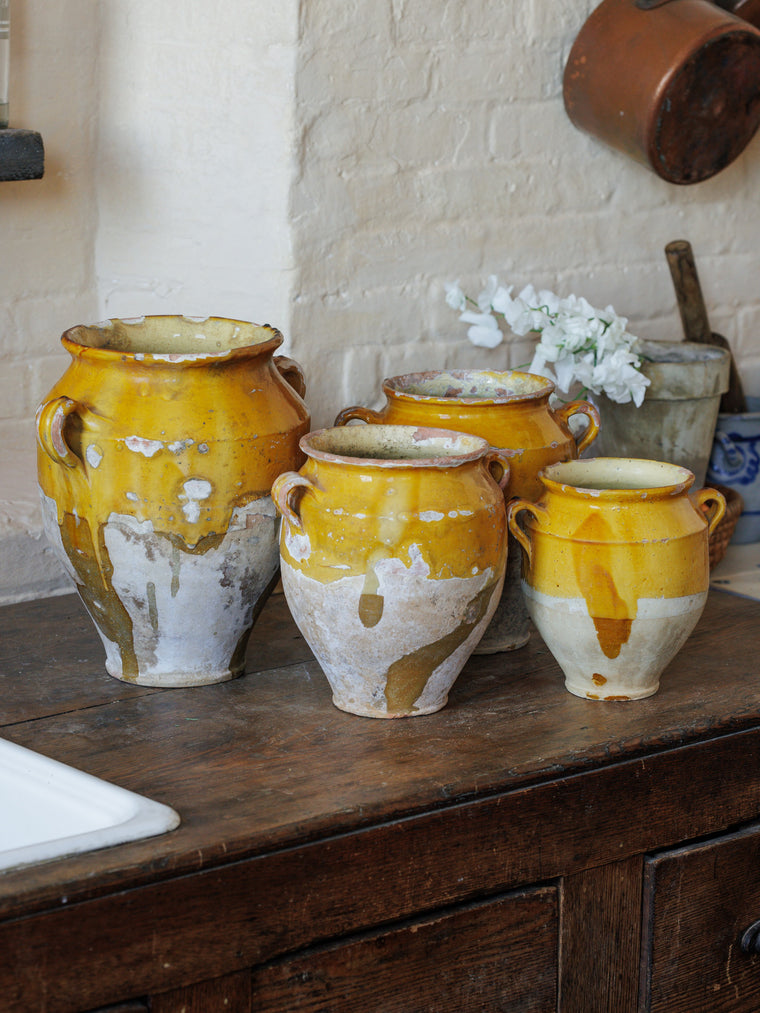 Yellow Confit Pot - Drip