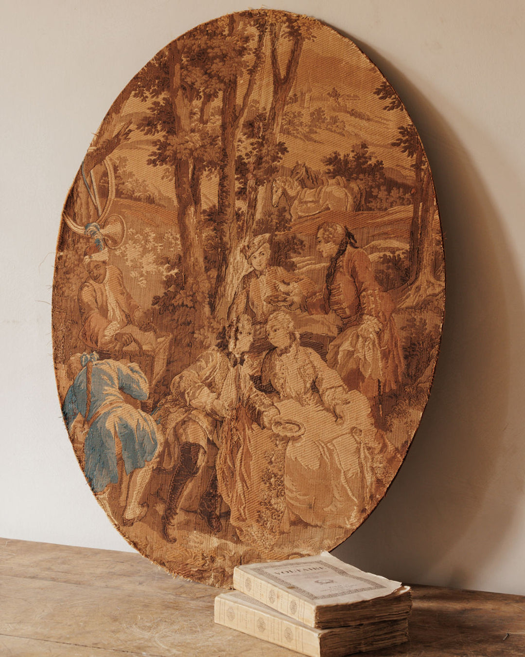 Tapestry on Wood