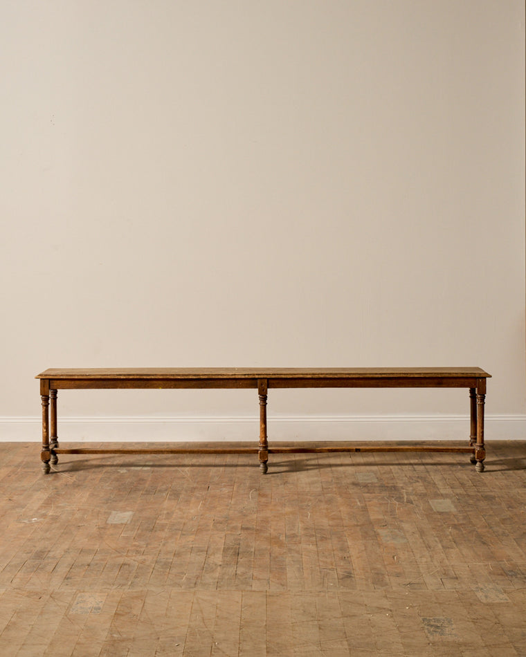 Antique Monastery Bench