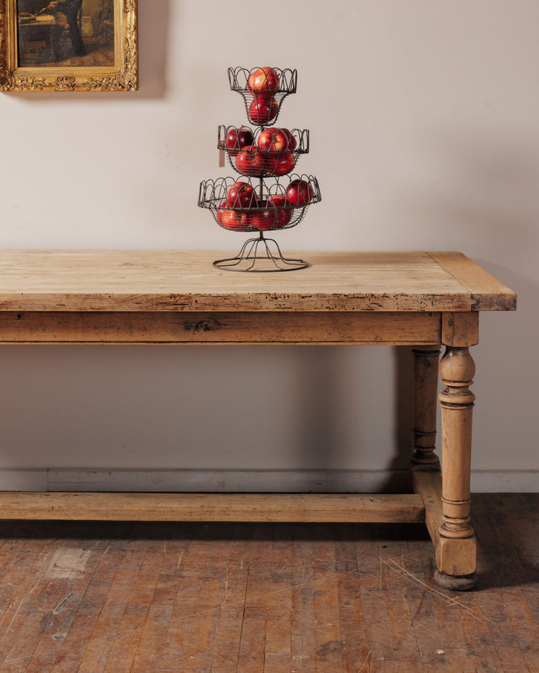 19th c. Beechwood Farm Table