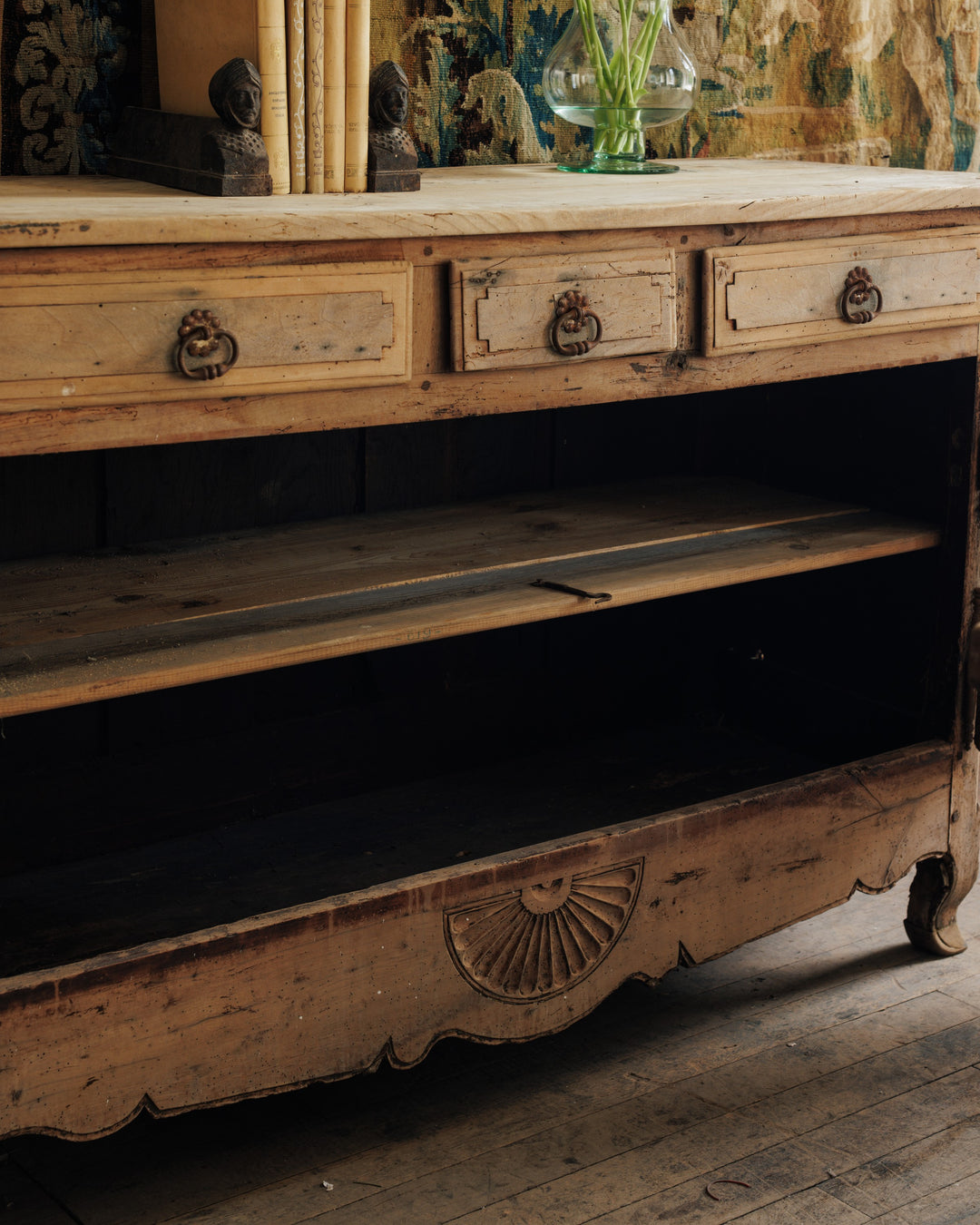 19th c. French Oak Buffet