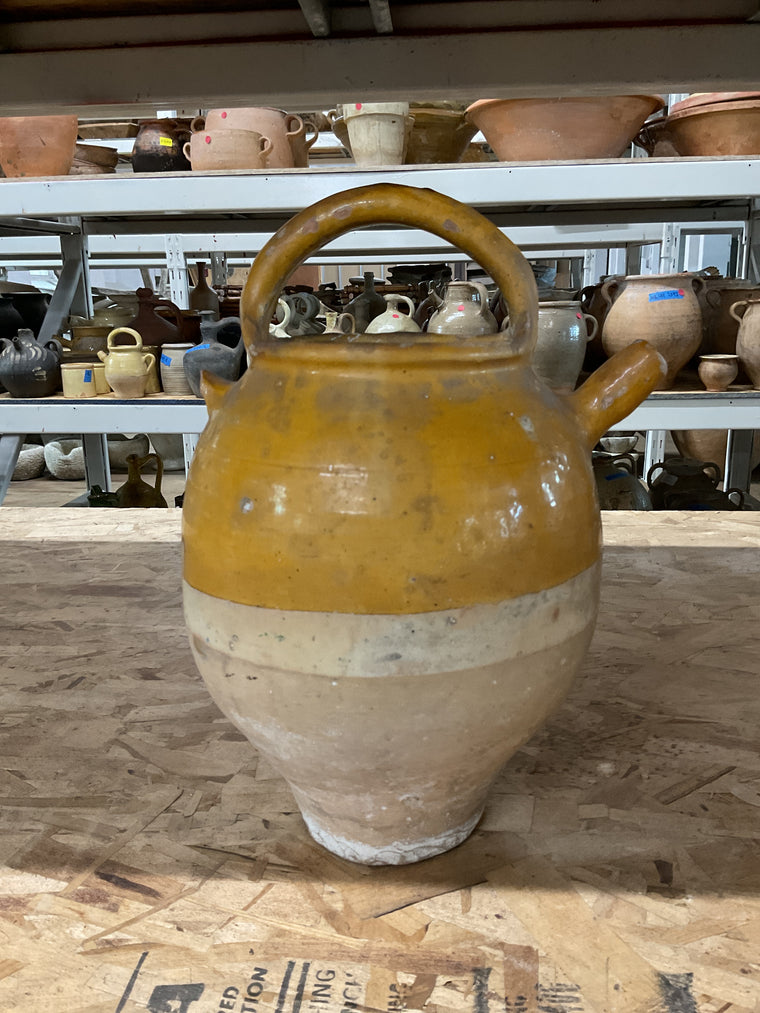 Yellow Confit Pot