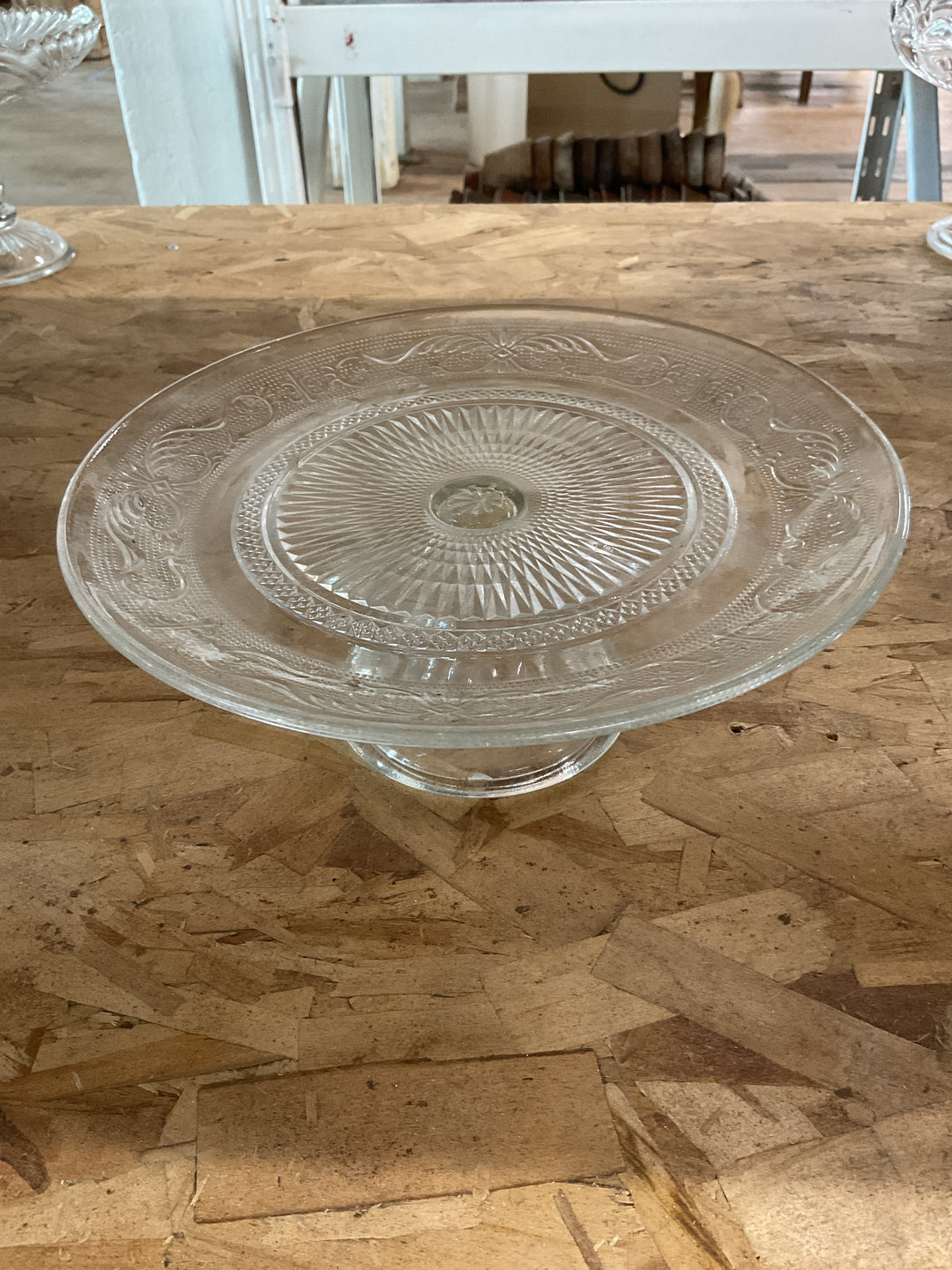 Glass Pedestal Dish