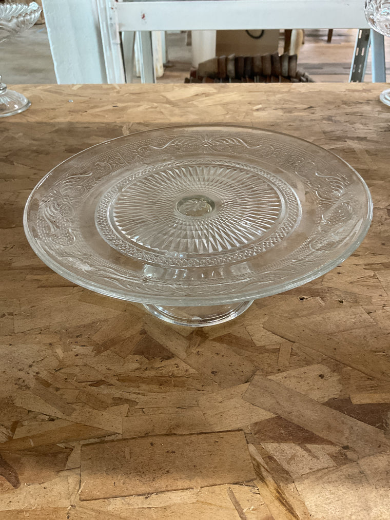 Glass Pedestal Dish