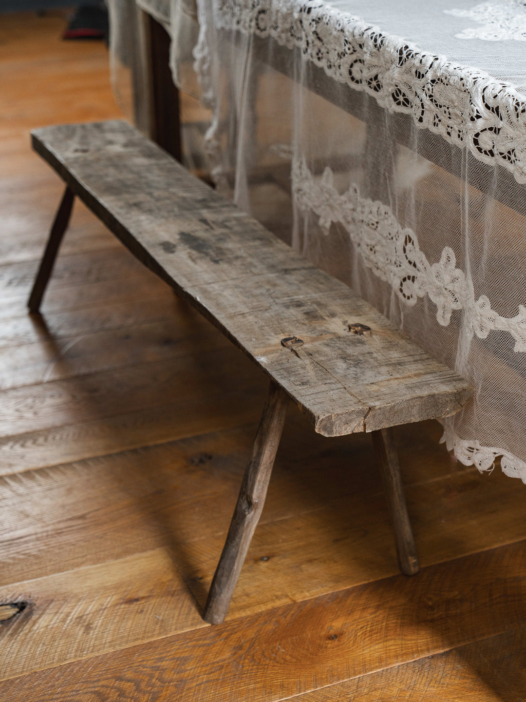 Primitive Hungarian Bench