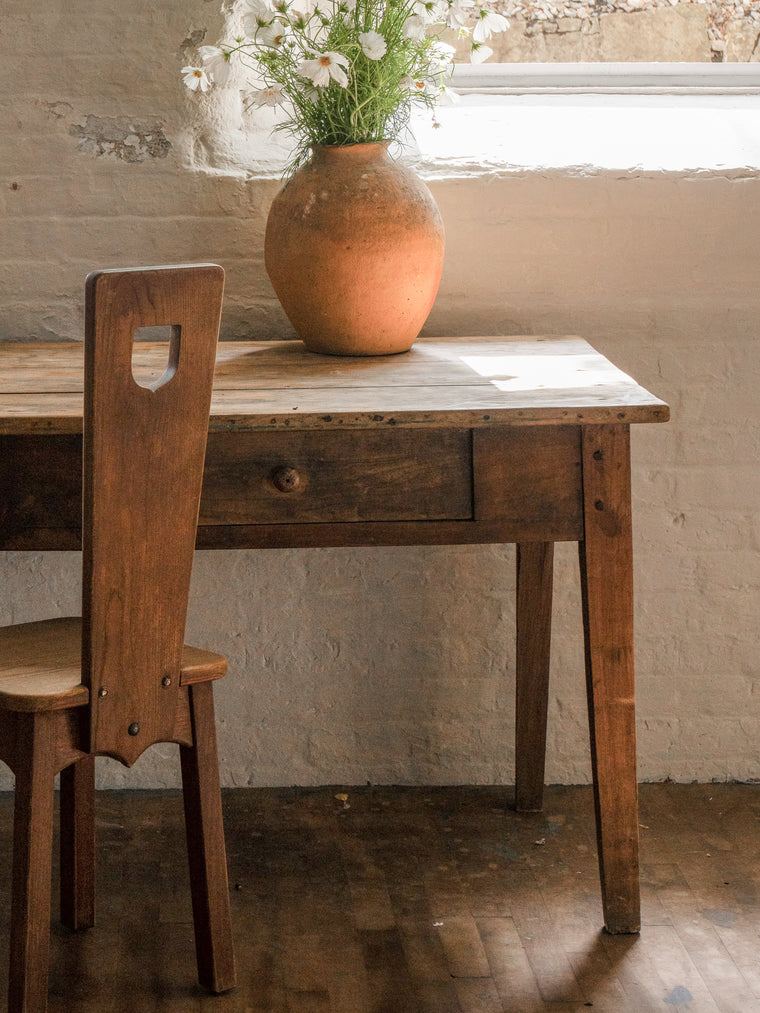 Cevennes Farm Table with Drawers