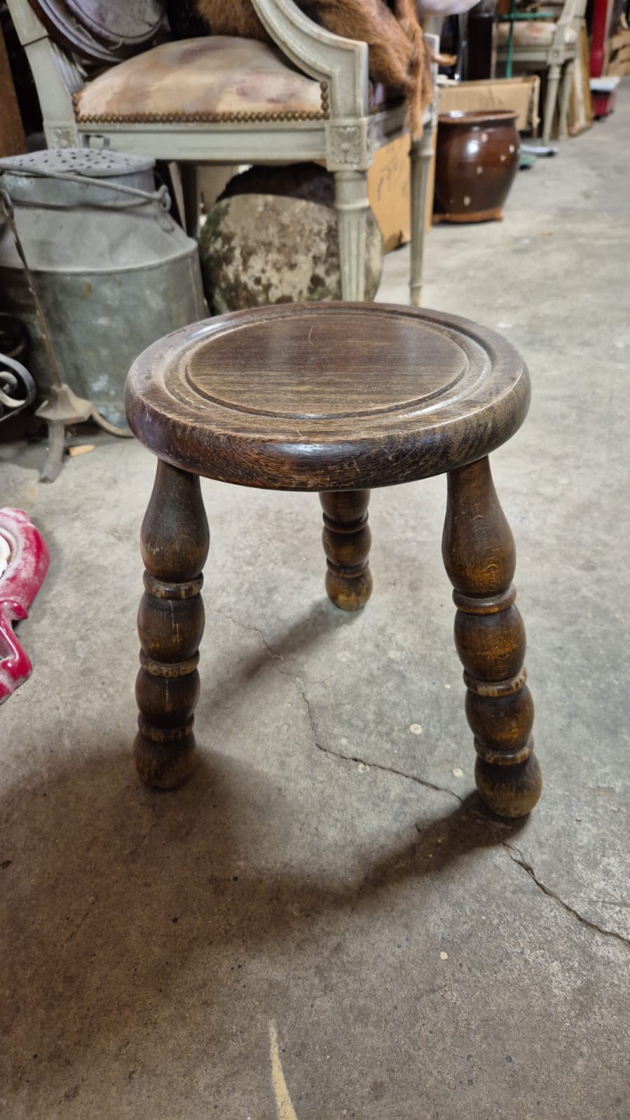 French Tripod Stool